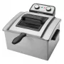 ProfiCook PC-FR 1038 fritadeira dupla de instalação livre 3000 W prateada