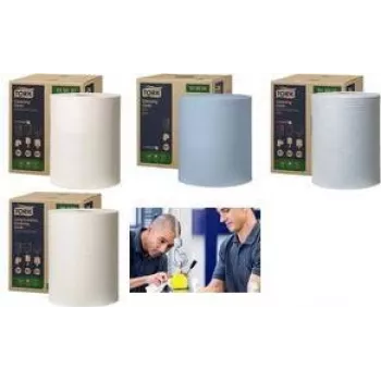 Panos de limpeza Tork 90537 Durable branco, embalagem individual, limpeza universal