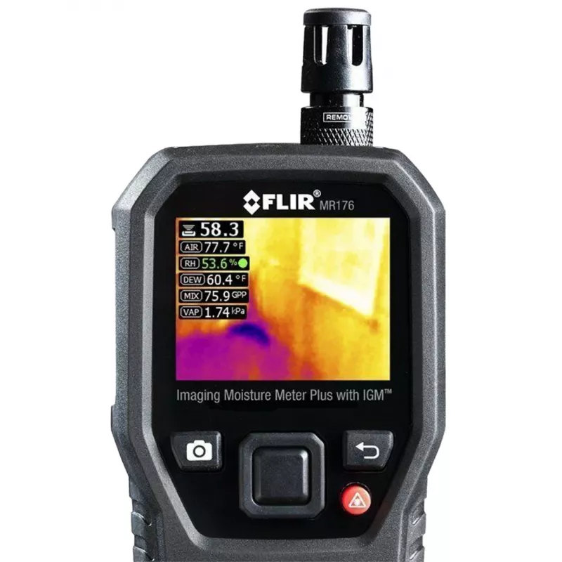 FLIR MR176 Higrómetro/psicrómetro interior higrómetro eletrónico preto