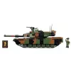 Conjunto de construção Cobi M1A2 SEPV3 Abrams modelo com 1.065 blocos