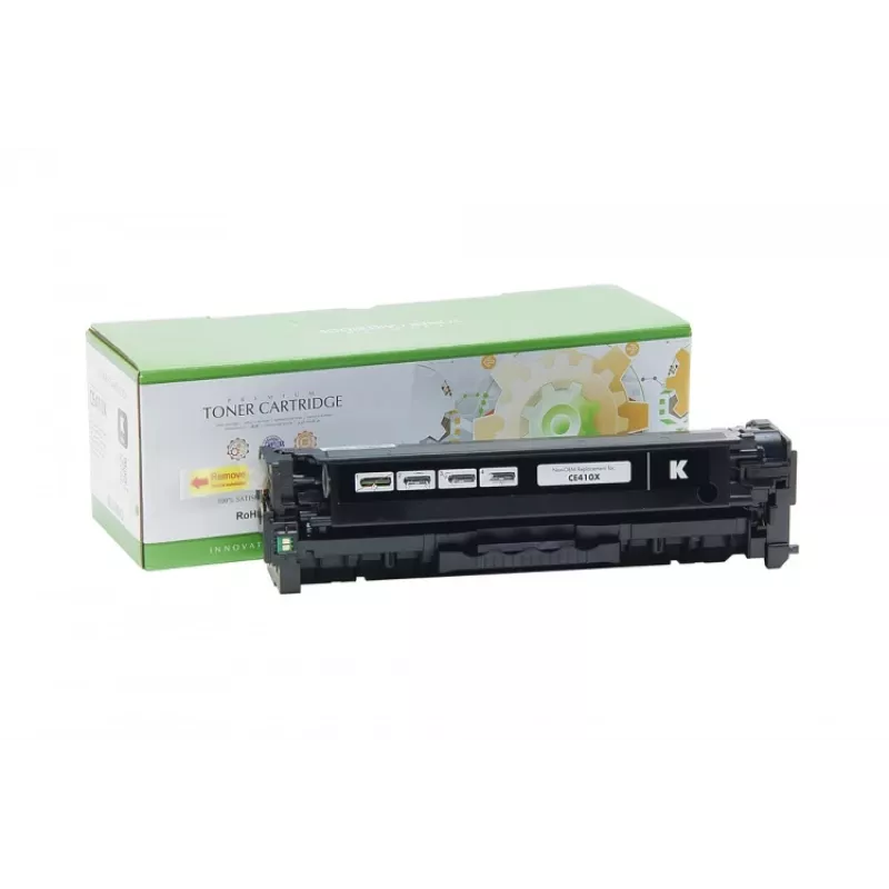 Toner compatível Static Control HP 305A (CE410X), preto