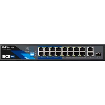 Switch PoE BCS BASIC BCS-B-SP1602G-1SFP