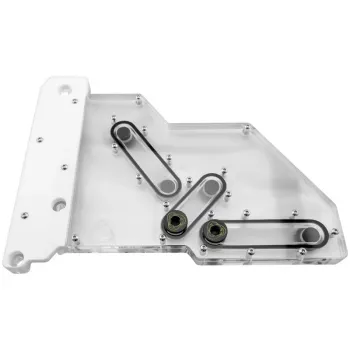 Singularity Computers Spectre 2.0 Elite Kit Side Distro Plate - branco