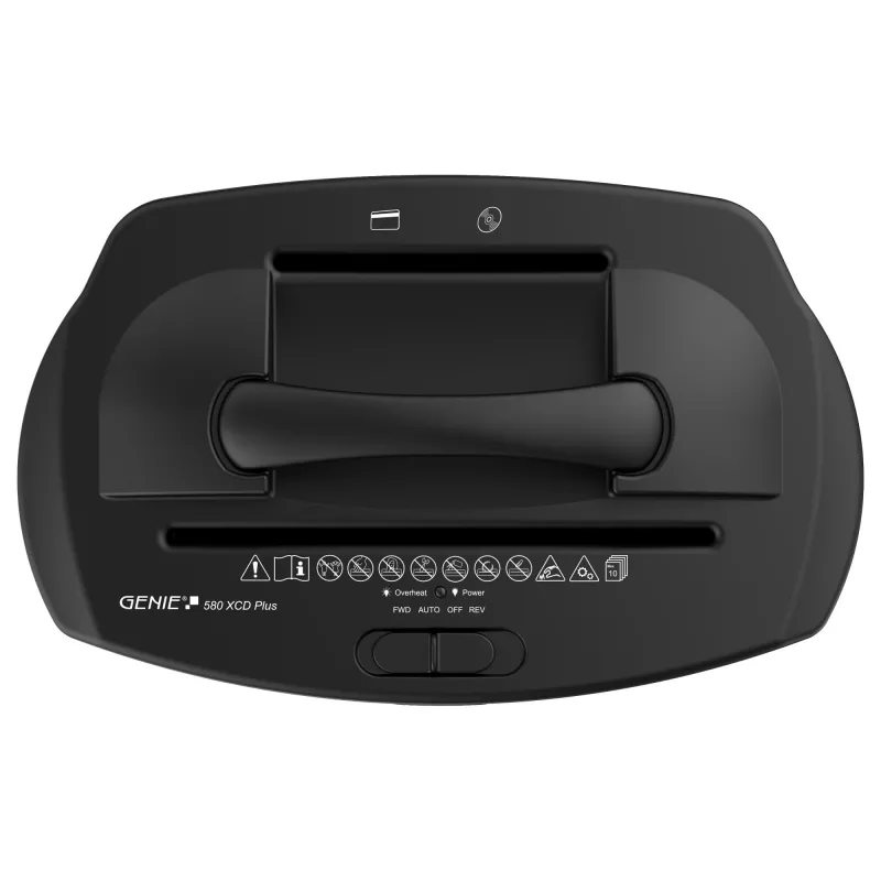 Destruidora de documentos GENIE 580 XCD Plus preto