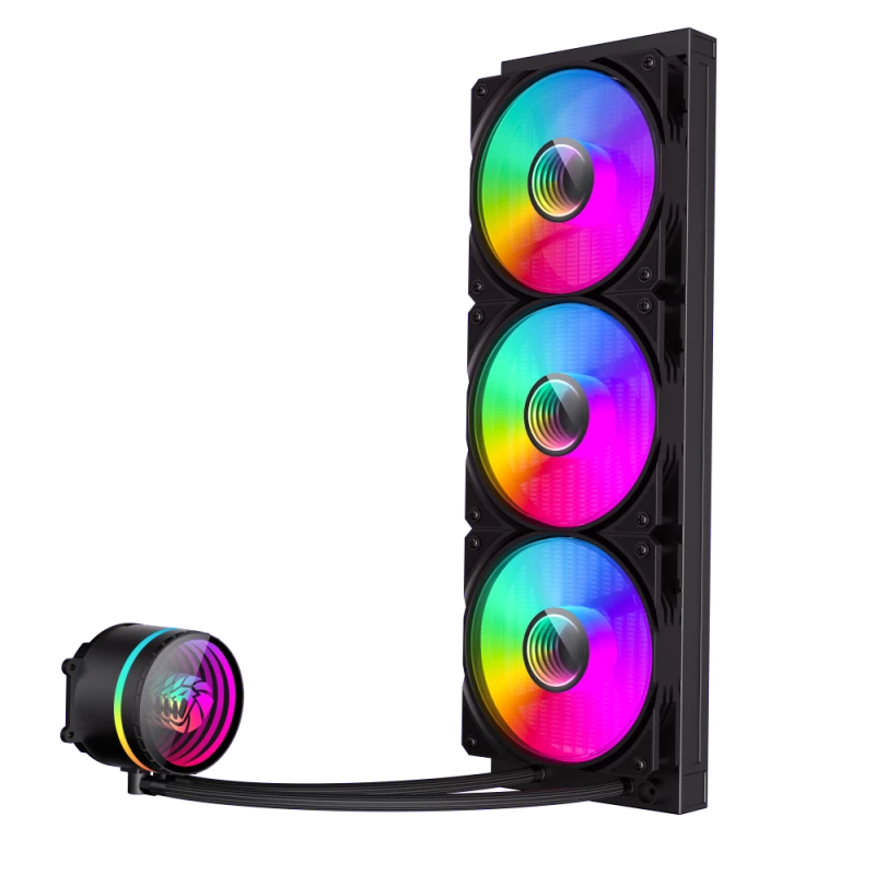 Gamemax | Refrigeração líquida para CPU | ICEBURG 360 INFINITY | preto