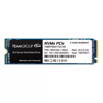 Disco SSD Team Group 1 TB M.2 PCI Express 3.0 NVMe MP33