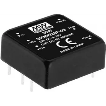 Fonte de alimentação MEAN WELL SKMW20F-15 20W 15V RoHS