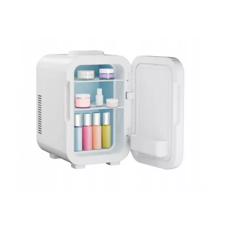 Mini-frigorífico com espelho de maquilhagem LED Elle ESDAFX08WHEU 8 L branco