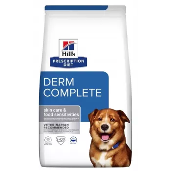 HILL'S Prescription Diet Derm Complete - alimento seco para cães - 1,5kg