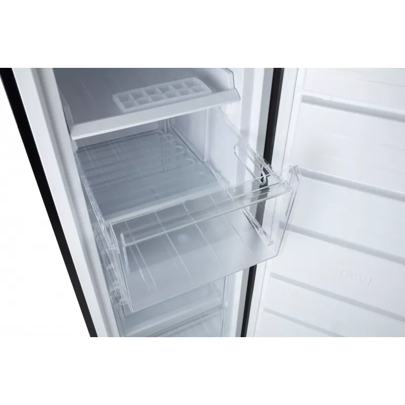 Congelador vertical MPM MPM-182-ZS-13, capacidade 168 L, livre de encastrar, porta reversível, 1430×550×580 mm, classe energética E