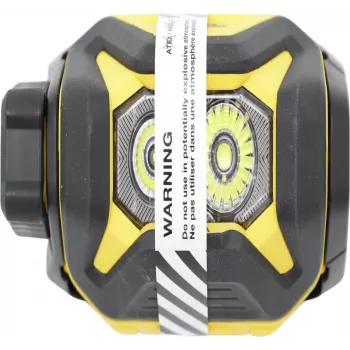 Lanterna de cabeça Petzl PIXA preta — 80 lúmenes, 3 modos de iluminação, lanterna de trabalho compacta