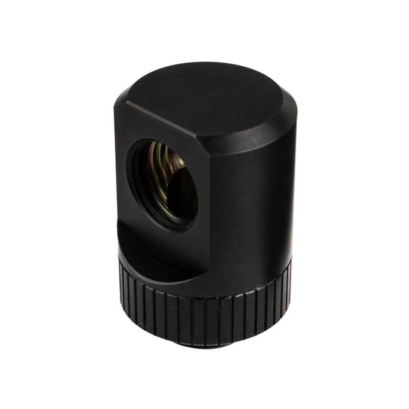 EK Water Blocks EK-Torque adaptador rotativo de 90° G1/4 macho para G1/4 fêmea, preto