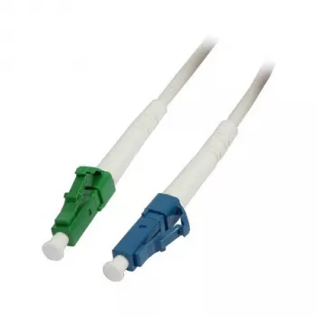 Synergy 21 Cabo de patch de fibra ótica 1 fibra 5 m LC-LC APC8 graus 9/125u polimento angular - Cabo - Rede - 5 m - OS2 - LC - LC - Macho/Macho - Verde