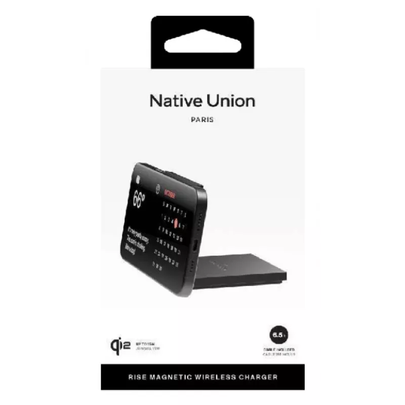 Native Union Rise Solo carregador sem fios Qi2