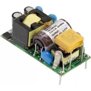 Fonte de alimentação/transformador MEAN WELL MFM-15-15, 15 W, saída 15 V, entrada 90–264 V