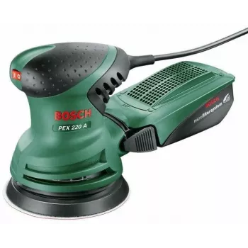 Lixadora excêntrica Bosch PEX 220 A 24000 OPM preto, verde
