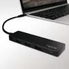 LogiLink UA0311 USB-C 3.2 Gen 2 Hub multiporta 4 Portas Preto