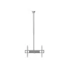 Sunne PL-C62 - Kit de montagem (suporte de teto) - para ecrã plano - Aço - Prateado - Tamanho do ecrã: 94-160 cm (37-63 polegadas)