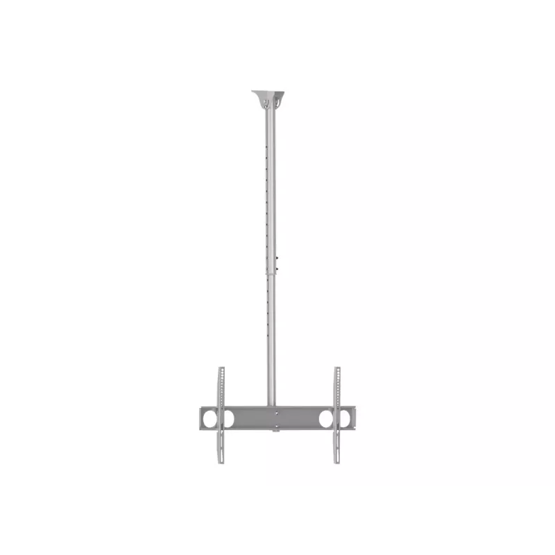 Sunne PL-C62 - Kit de montagem (suporte de teto) - para ecrã plano - Aço - Prateado - Tamanho do ecrã: 94-160 cm (37-63 polegadas)