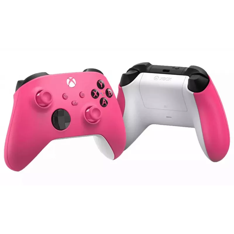 Comando sem fios Microsoft Xbox Rosa, Branco Bluetooth Gamepad Analógico / Digital Xbox Series S, Android, Xbox Series X, iOS, PC