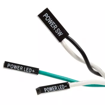 Botão de pressão antivandalismo Impactics 19 mm, IP65, LED azul, preto