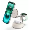 Carregador USB sem fios Belkin Qi2 WIZ040KQSD — 25 W, alimentação USB, cabo de 1,5 m, branco, para smartphone smartwatch auscultadores monitor de atividade