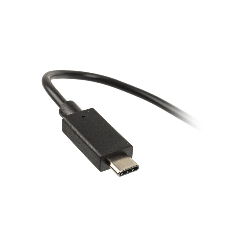 Carregador rápido AC de interior Akasa AK-PK15-02CM — 15W, USB-C 3A, cabo de 1,5 m, preto