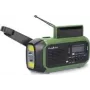 Nedis RDDBCR2000GN rádio de emergência DAB+, FM, rádio de emergência FM, DAB+, FM verde, preto (RDDBCR2000GN)