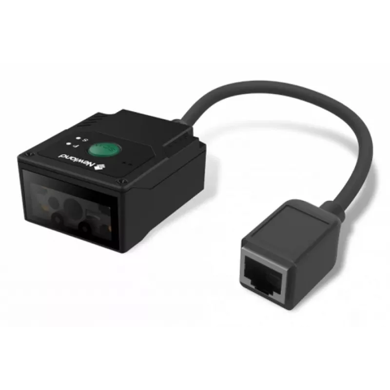 Leitor de códigos de barras fixo Newland FM431 Barracuda Pro 1D/2D CMOS com fios preto