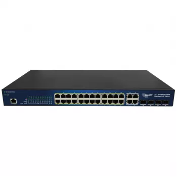 Switch gerido ALLNET ALL-SG8428V2PM 24 portas Gigabit Ethernet PoE