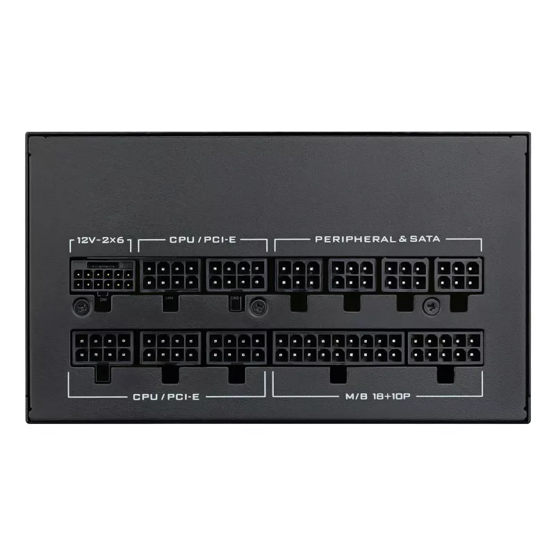 Fonte de alimentação Lian Li SX Series 80 PLUS Platinum totalmente modular PCIe 5.1 ATX 3.1 1000W