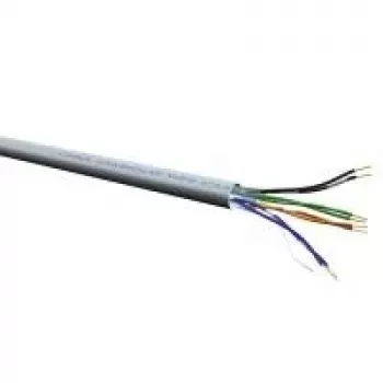 Cabo UTP ROLINE Cat.6 / Classe E flexível 300m - fio maciço - AWG 23 - UTP - 100 Ohm - 30 cm (21.15.0992)