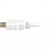 Cabo HDMI High Speed com Ethernet branco, 2 metros