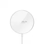 Vonmählen Aura Mini Base de carregamento sem fios magnética, branco