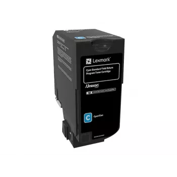 Lexmark - Alta capacidade - ciano - Original - Cartucho de toner LCCP - para Lexmark CS720de, CS720dte, CS725de, CS725dte, CX725de, CX725dhe, CX725dthe (74