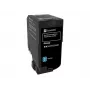Lexmark - Alta capacidade - ciano - Original - Cartucho de toner LCCP - para Lexmark CS720de, CS720dte, CS725de, CS725dte, CX725de, CX725dhe, CX725dthe (74