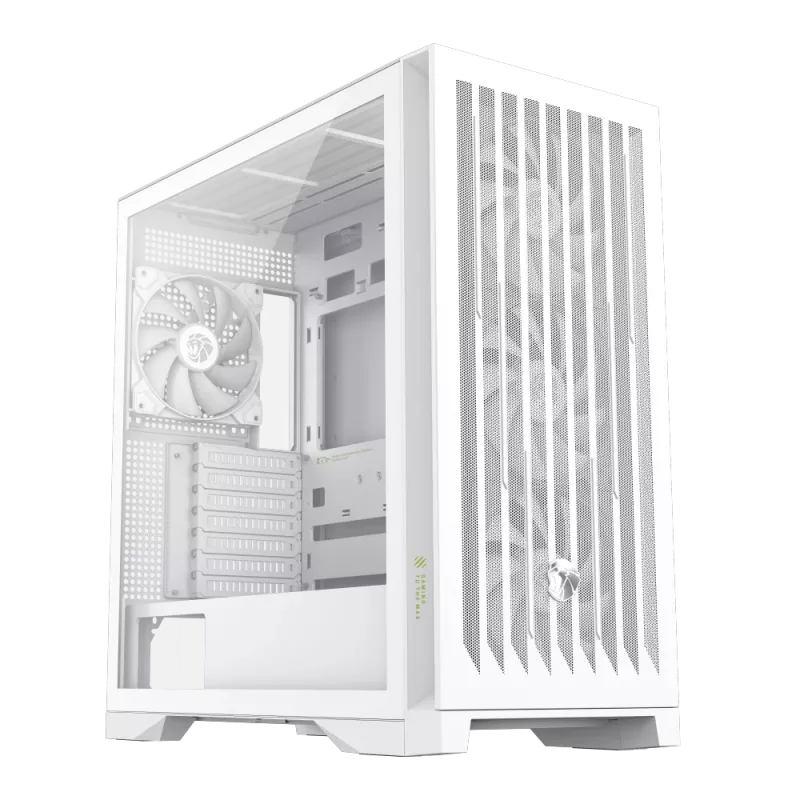 Caixa Gamemax | LEADER 2 WH | branco | E-ATX | fonte de alimentação não incluída
