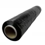 Filme estirável BESTPAK 23 µm preto, largura da bobina 1,5 m, núcleo 1,2 polegadas, polietileno