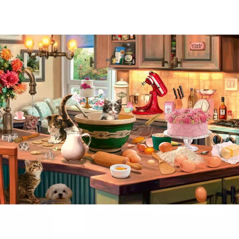 Puzzle schmidt spiele 59919 — 1000 peças, 693 × 493 mm, comida e bebida