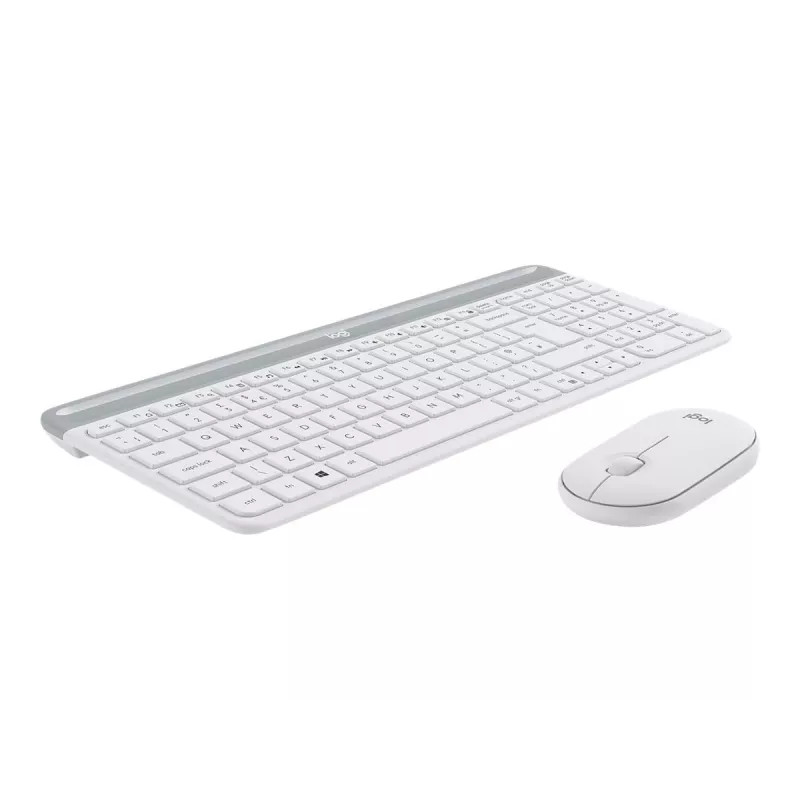 Conjunto de teclado e rato Logitech MK470 combo fino