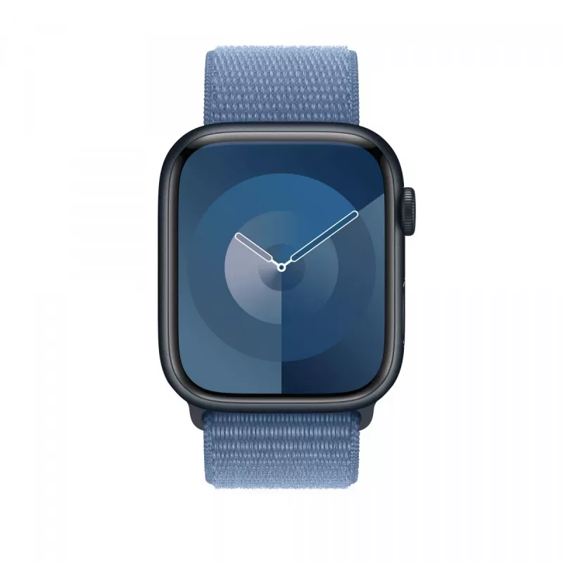 Pulseira desportiva azul-inverno 45 mm