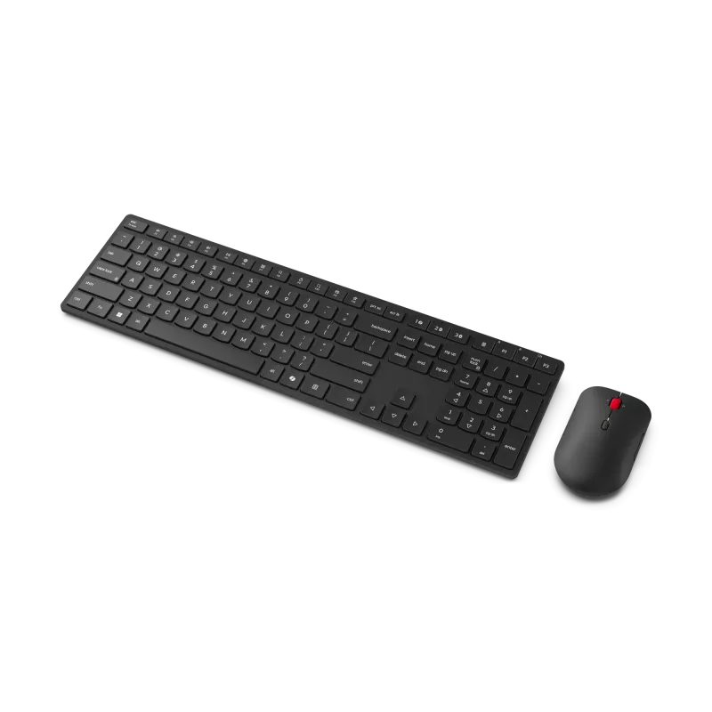 Lenovo | Multi-Mode Pro 6000 | Conjunto de teclado e rato | Sem fios | Rato incluído | Estónio | Bluetooth | Eclipse Preto