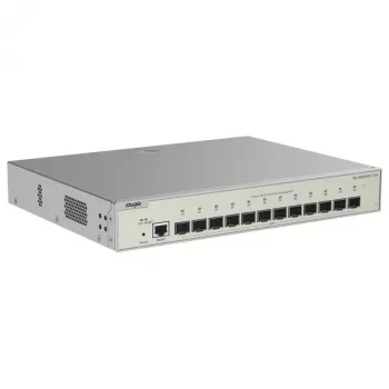 Switch de rede Ruijie Networks RG-NBS5500-12XS Gerido L3 Cinzento