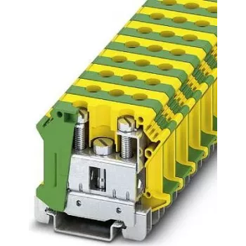 Phoenix Contact UTI 35-PE – borne de ligação à terra de instalação UTI 35-PE verde-amarelo (3074091)