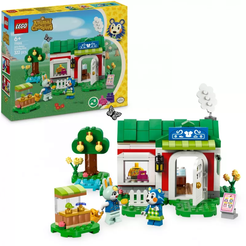 Animal Crossing 77055 Loja de roupa das irmãs Schneider