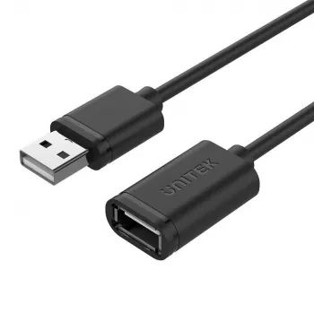 Cabo USB UNITEK Y-C450GBK 2 m USB 2.0 USB-A preto