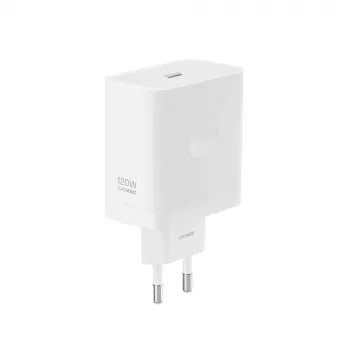 Carregador móvel realme RMTC120W carregador rápido universal branco