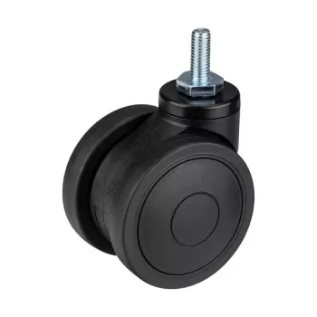 Rodas giratórias com travão OPLITE para GTR S8/S8 Elite preto retail (OP-CW)