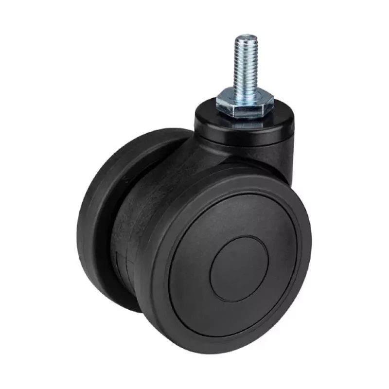 Rodas giratórias com travão OPLITE para GTR S8/S8 Elite preto retail (OP-CW)
