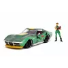 Carro Jada Toys Street Fighter 1969 Chevrolet 1:24 metal verde